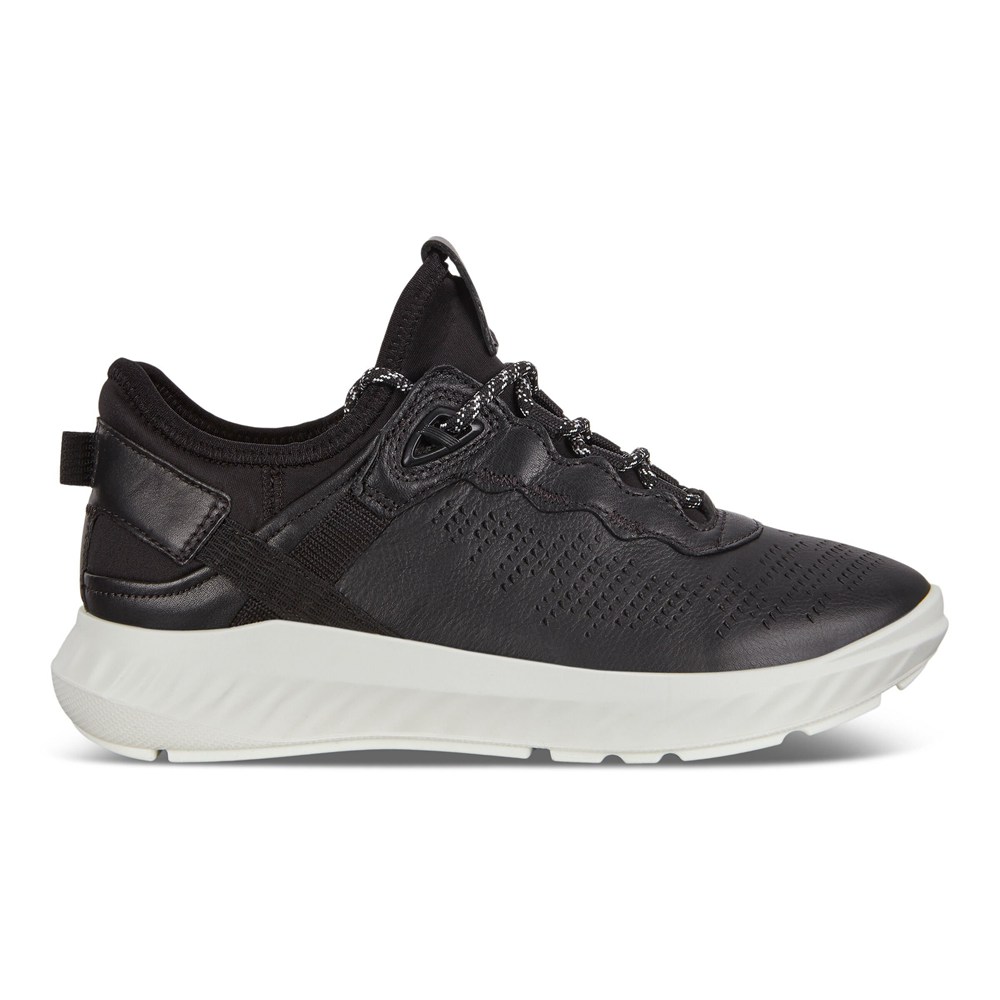 ECCO Womens Sneakers Black - St.1 Lite - LEK-281734